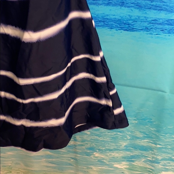 Kona Sol Navy Swim Top Large #BB009 - Picture 3 of 7